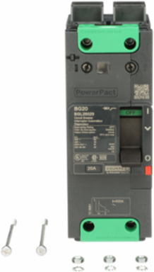 PowerPact B Circuit Breaker, 20A 2-Pole 600Y/347VAC, 18kA