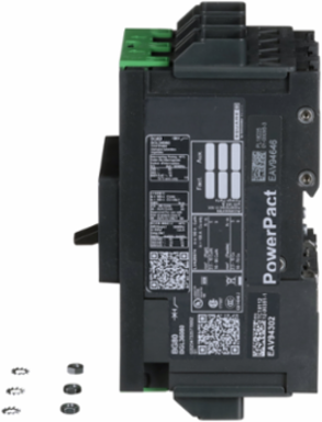 PowerPact B 80A 3-Pole Circuit Breaker, 600Y/347VAC, 18kA, Thermal Magnetic