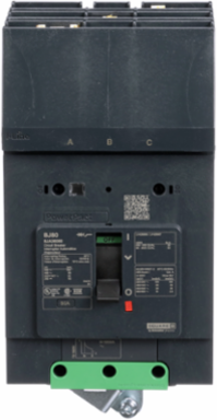 PowerPact B 80A Thermal Magnetic Circuit Breaker, 3 Pole, 600Y/347VAC