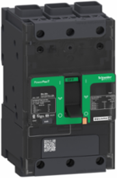 PowerPacT B Circuit Breaker, 15A, 3 Pole, 600Y/347VAC, 25kA, Thermal Magnetic