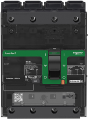 PowerPact B Circuit Breaker 125A 4 Pole 600Y/347VAC 25kA