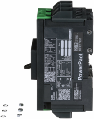 PowerPact B Circuit Breaker, 80A, 3 Pole, 25kA, Thermal Magnetic