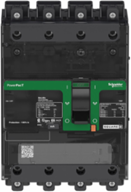 PowerPact B Circuit Breaker, 30A, 4 Pole, 25kA Breaking Capacity, 80% Current Rating
