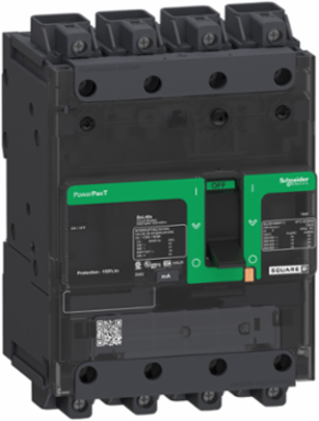 PowerPact B Circuit Breaker, 30A, 4 Pole, 25kA Breaking Capacity, 80% Current Rating