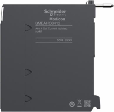 Modicon X80 Analog Output Module with 4 HART Outputs, 4 to 20mA