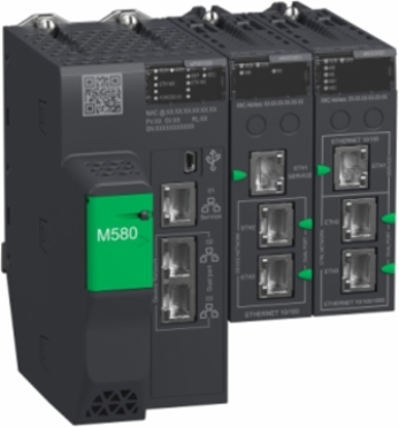 Modicon M580 Communication Module, 3 Ethernet Ports, IP20, 0.2 kg