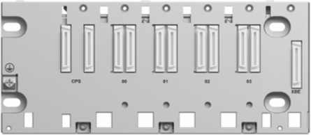Modicon X80 Ruggedized Rack, 4 Slots, Ethernet, -25 to 70  C Operating Temp