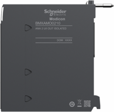 Analog Output Module, 2 Outputs, 0-20mA/4-20mA, 10V, IP20