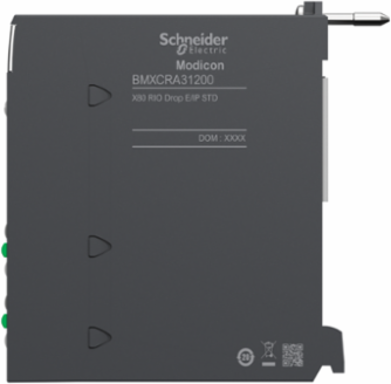 Modicon X80 Ethernet RIO Drop Adaptor, 2 Port, IP20