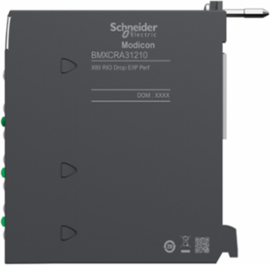 Modicon X80 Ethernet Remote I/O Drop Adaptor, 3 Ports, IP20 Rated