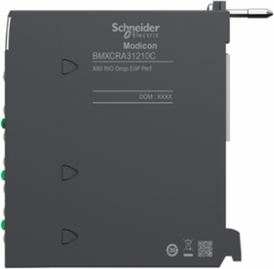 Modicon X80 Ethernet Remote I/O Drop Module, 3 Ports, IP20