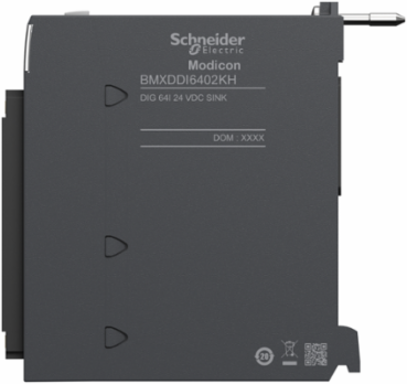 Modicon X80 Discrete Input Module, 64 Inputs, 24V DC, IP20