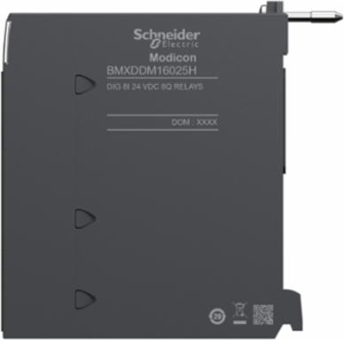 Discrete I/O Module X80, 8 Inputs, 8 Outputs, Relay, 24 V DC