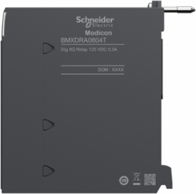 Discrete Output Module, Modicon X80, 8 Relay Outputs, 100-150V DC