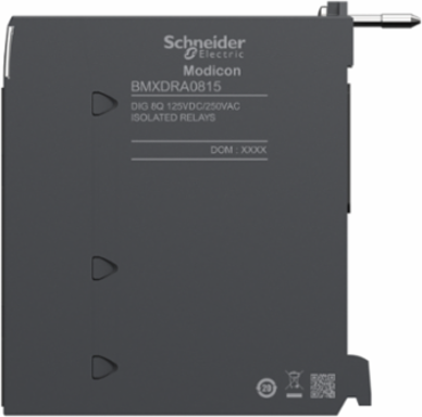 Modicon X80 Relay Output Module, 8 Channels, 24-240V AC, 24-125V DC