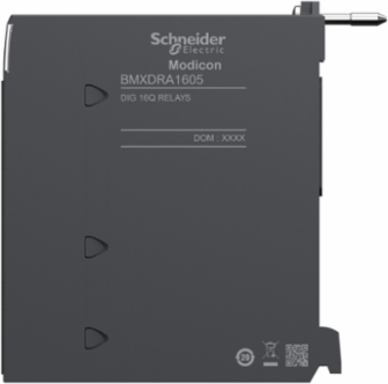 Modicon X80 Discrete Output Module, 16 Relay Outputs, 24-240V AC, 24-48V DC