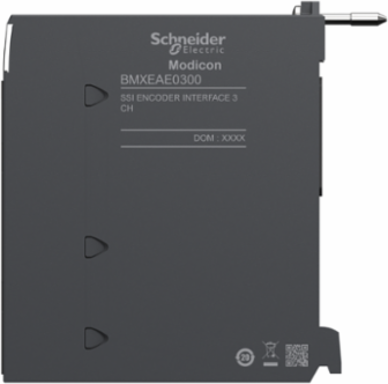 Encoder Interface Module, 3 SSI Channels, IP20, 1M Baud Rate