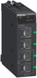 Modicon M340 Ethernet TCP/IP Network Module, 4 x RJ45, IP20, 555mA
