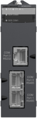 Modicon X80 Serial Link Module, 2 RS485/232 Ports, -25 to +70 C