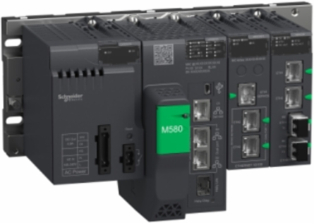 Modicon X80 Fiber Converter Module, 24V, 2 RJ45, 0-2000m