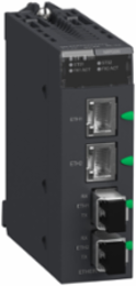 Modicon X80 Fiber Converter Module, 24V, 2 RJ45, 0-2000m