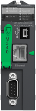 Modicon M340 Processor Module, 1024 Discrete I/O, 256 Analog I/O