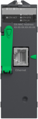 Modicon X80 Peripheral Remote I/O Adaptor, 1 Port, Ethernet, 448kB Memory
