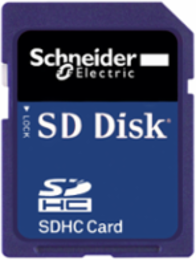 SD flash memory card, Modicon M340, 8MB, for network module BMXNOE0100