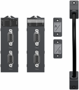 Modicon M340 Extender Kit for X80 Backplane, 0.8m Cable, Hazardous Location