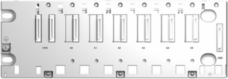 Modicon X80 Backplane, 6 Slots, IP20, 0.79 kg
