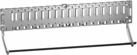 Backplane, Modicon X80, 16 slots, panel, mounting plate mounted