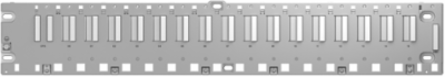 Backplane, Modicon X80, 16 slots, panel, mounting plate mounted