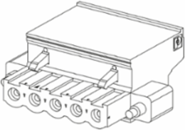 Modicon M340 Connector Kit, 2 Removable Spring Type Connectors
