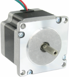 2-phase stepper motor - 1.69 N.m - shaft Ø6.35 mm - L=76mm - without brake - 3A