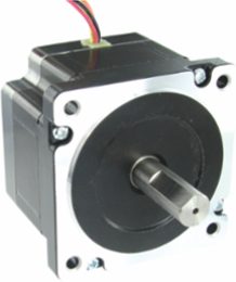 2-phase stepper motor - 4.5 N.m - shaft Ø14 mm - L=80mm - without brake - 6.3A