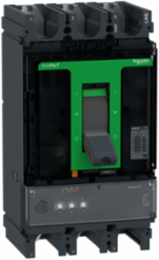 Circuit breaker, ComPacT NSX630H, 70kA/415VAC, 3 poles, MicroLogic 2.3 trip unit 630A