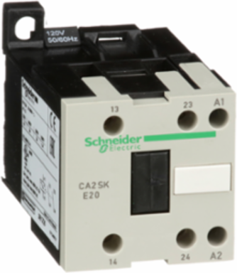 TeSys SK Control Relay 2P (2NO), 120V AC Coil, IP2X, 10 A