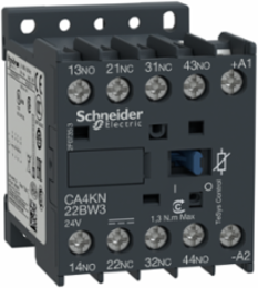 TeSys K Control Relay, 4P (2NO+2NC), 690V, 24V DC, Low Consumption Coil
