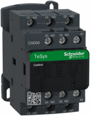 TeSys Deca Control Relay, 5NO, 380V AC 50/60Hz, 180 cyc/min