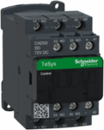 TeSys Deca Control Relay, 5NO, 72V DC, 45mm Width, 10A/690V
