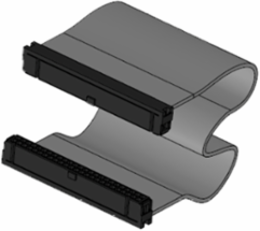 Ribbon Cable, 18 Inch, Flat for PowerLogic BCPM Systems