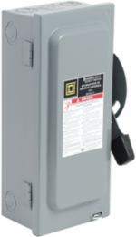General Duty Safety Switch, 60A, 120/240V AC, 2 Poles, NEMA 1