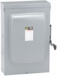 General Duty Safety Switch - Fusible, 400A, 120/240V, 2-Pole, NEMA 3R