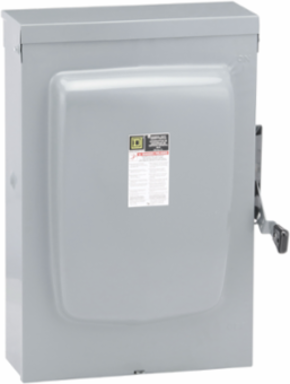 General Duty Safety Switch 600A 2-Pole NEMA 3R 120/240V AC