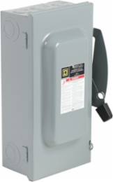 General Duty Safety Switch, 100A, 120/240V AC, 3 Poles, NEMA 1