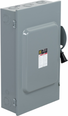 General Duty Safety Switch, 200A, 120/240V AC, 3 Poles, NEMA 1