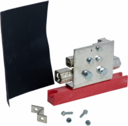 600A Copper Solid Neutral Assembly, AWG 1-600 kcmil, Halogen Free
