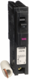 Homeline Mini Circuit Breaker, 15A, 1 Pole, 120V AC, 10kA AIR, Plug-On