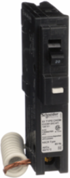 Homeline Mini Circuit Breaker, 20A, 1 Pole, 10kA AIR, Plug-On