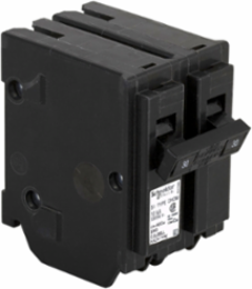 Miniature Circuit Breaker, 30A, 2 Pole, 120/240V AC, 10kA, Plug-On, CSA Certified